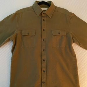 Taylor Stitch “The Jack” Army Colored Flannel-L